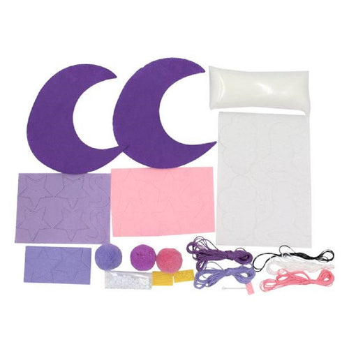 DIY Room Wall Decoration Craft Kit - Moon & Unicorn